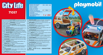 71037 Playmobil City Life Reddingsvoertuig