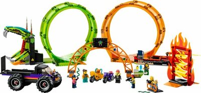 60339 LEGO City Stuntz Dubbele Looping Stuntarena