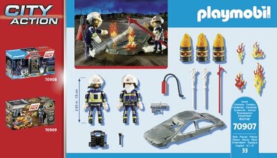 70907 PLAYMOBIL Starterpack brandweeroefeningen