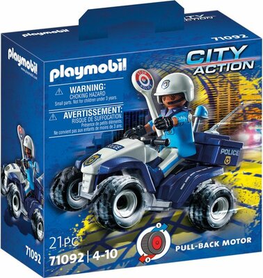 71092 PLAYMOBIL City Action Politie - Speed Quad