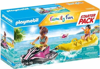 70906 PLAYMOBIL Starterpack waterscooter met bananenboot 