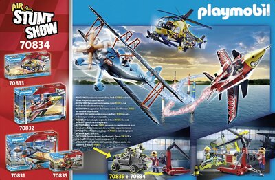 70834 PLAYMOBIL Air Stuntshow servicestation