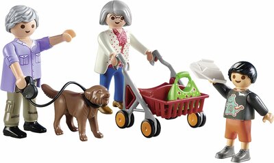 70990 Playmobil City Life  Grootouders met kleinkinderen