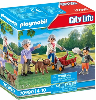 70990 Playmobil City Life  Grootouders met kleinkinderen