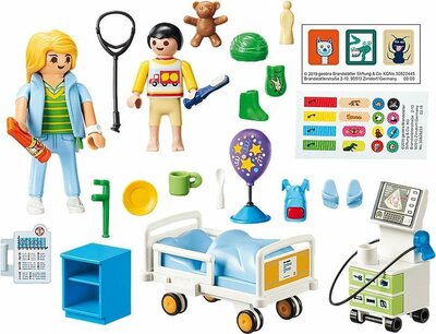 70192 PLAYMOBIL City Life Kinderziekenhuiskamer