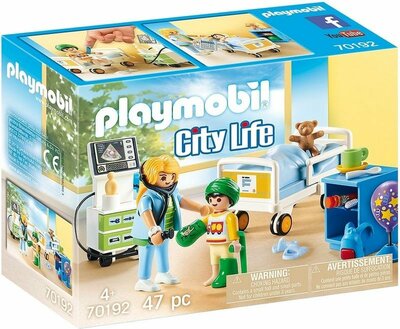 70192 PLAYMOBIL City Life Kinderziekenhuiskamer