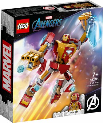 76203 LEGO Marvel Iron Man Mechapantser