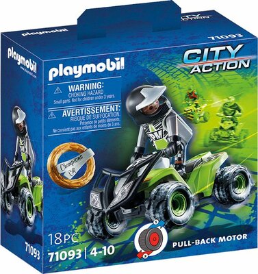 71093 PLAYMOBIL City Action Racers - Speed Quad