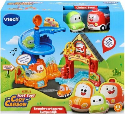 40232 VTech Toet Toet Brandweer Kazerne Bumperdijk  Benny en Chrissy 