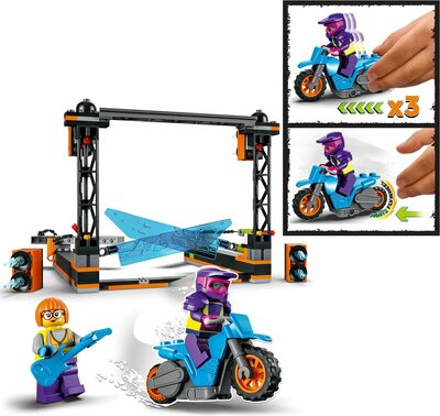 60340 LEGO City Stuntz Het Mes Stuntuitdaging