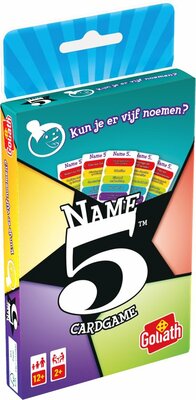 62713 Name 5 Card Game - Kaartspel