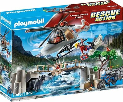 70663 PLAYMOBIL City Action Canyon Airlift Operation