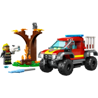 60393 LEGO City 4x4 Brandweertruck Redding
