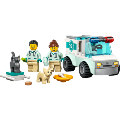 60382 LEGO 4+ City Dierenarts Reddingswagen