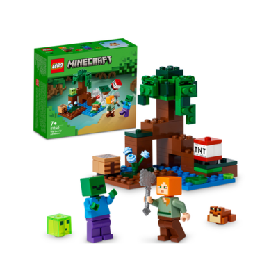 21240 LEGO Minecraft Het Moerasavontuur 