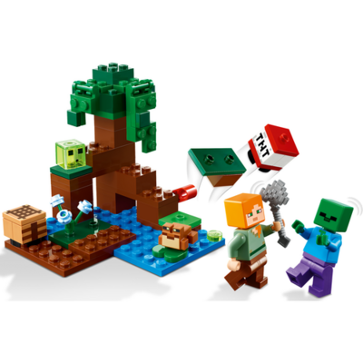 21240 LEGO Minecraft Het Moerasavontuur 