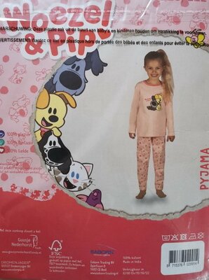 29891 Woezel & Pip Pyjama  Maat 92/98