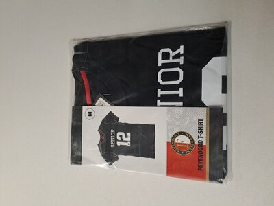 32837 Feyenoord T-Shirt Zwart Maat M