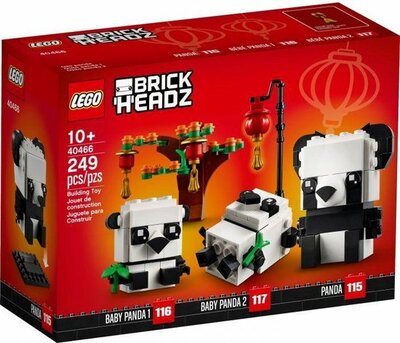 40466 LEGO BrickHeadz Panda's Chinees Nieuwjaar