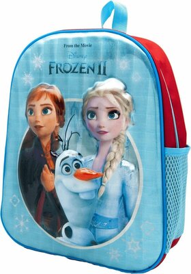 55018 Disney Frozen 2  3D Rugtas/rugzak Blauw/Rood