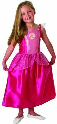 91550 Disney Doornroosje Prinsessenjurk Roze Maat 104