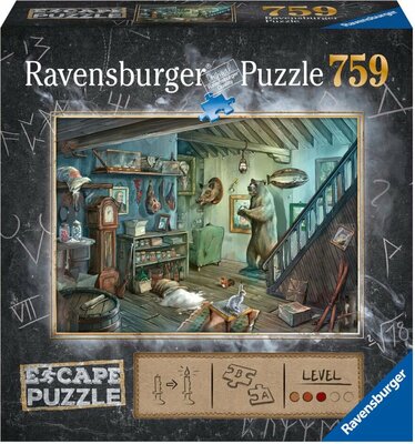 164356 Ravensburger Escape Puzzle 8 Forbidden Basement 759 stukjes