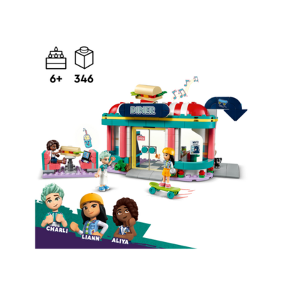 41728 LEGO Friends Heartlake restaurant in de stad Bouwset