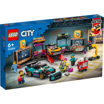 60389 LEGO City Garage Voor Aanpasbare Auto's