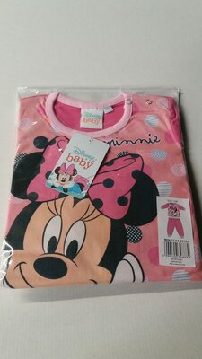 48883 Disney Minnie Mouse BABY pyjama Maat 12 m