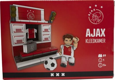 34183 AFC Ajax Bouw Set Kleedkamer 89 Delig  5+