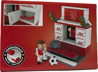 34183 AFC Ajax Bouw Set Kleedkamer 89 Delig  5+