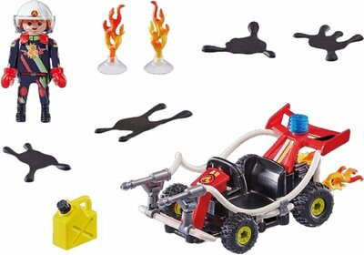 70554 PLAYMOBIL Stuntshow Brandweerkart 
