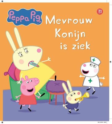 62383 Peppa Pig Boek Mevrouw Konijn is Ziek