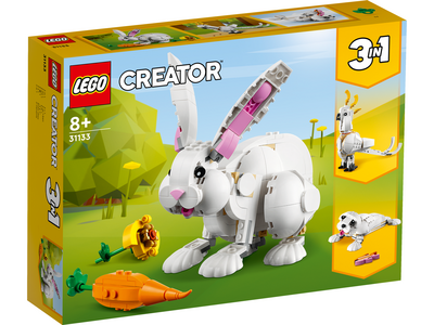 31133 LEGO Creator 3-in-1 Wit Konijn