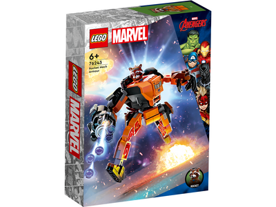 76243 LEGO Marvel Avengers Marvel Rocket mechapantser