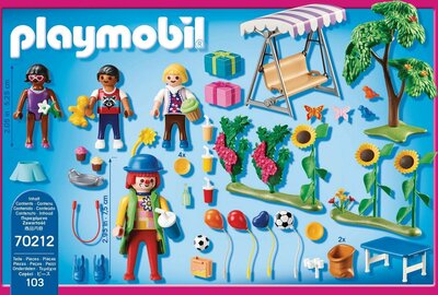 70212 PLAYMOBIL Dollhouse Kinderfeestje met clown