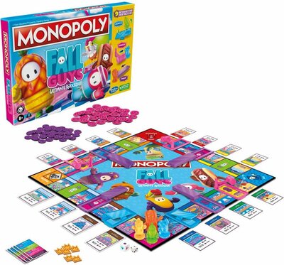 81076 Hasbro Fall Guys Monopoly Engelstalig