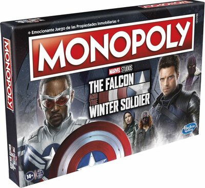 90269 Hasbro Spel Monopoly The Falcon and The Winter Soldier (Engelstalig)