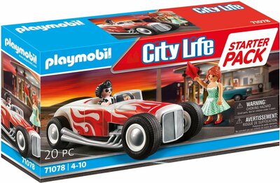 71078 PLAYMOBIL Starterpack Hot Rod