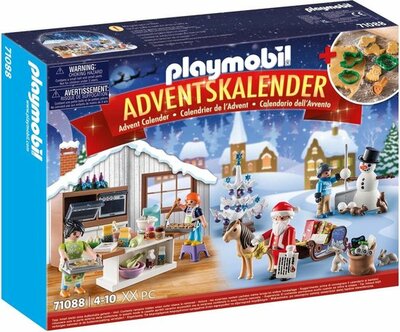 71088 Playmobil Christmas Adventskalender kerstkoekjes bakken