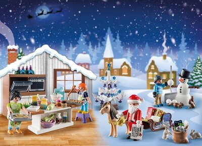71088 Playmobil Christmas Adventskalender kerstkoekjes bakken