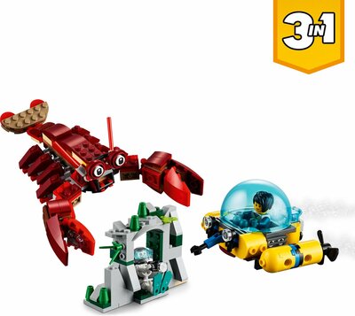 31130 LEGO Creator verzonken schat missie