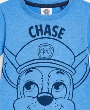 24940 Paw Patrol Pyjama Blauw Chase Maat 116-122