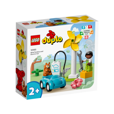 10985 LEGO DUPLO Stad Windmolen en Elektrische Auto