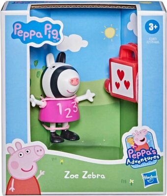 37397 Peppa Pig Friend Zoe Zebra  6 cm