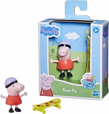 33198 Peppa Pig Friend Peppa Skateboard  6 cm