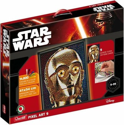 0848 Quercetti Star Wars Pixel Foto C-3po 11600-delig