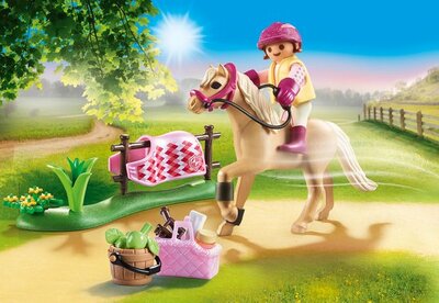 70521 PLAYMOBIL Country Collectie pony 'Duitse rijpony'