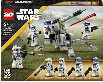 75345 LEGO Star Wars 501st Clone Troopers Battle Pack Set