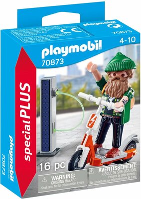 70873 PLAYMOBIL Special Plus Hipster met e-scooter